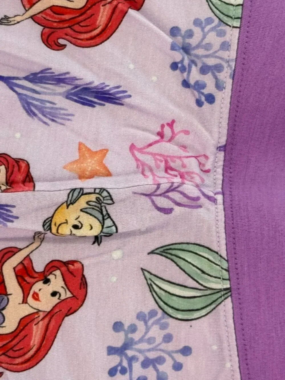Little Sleepies Disney The Little Mermaid Pajama Set, 3T